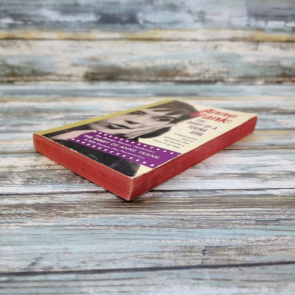 Anne Frank Diary‎ of a Young Girl Scholastic 50039 Vtg 1968 PB Movie Edition